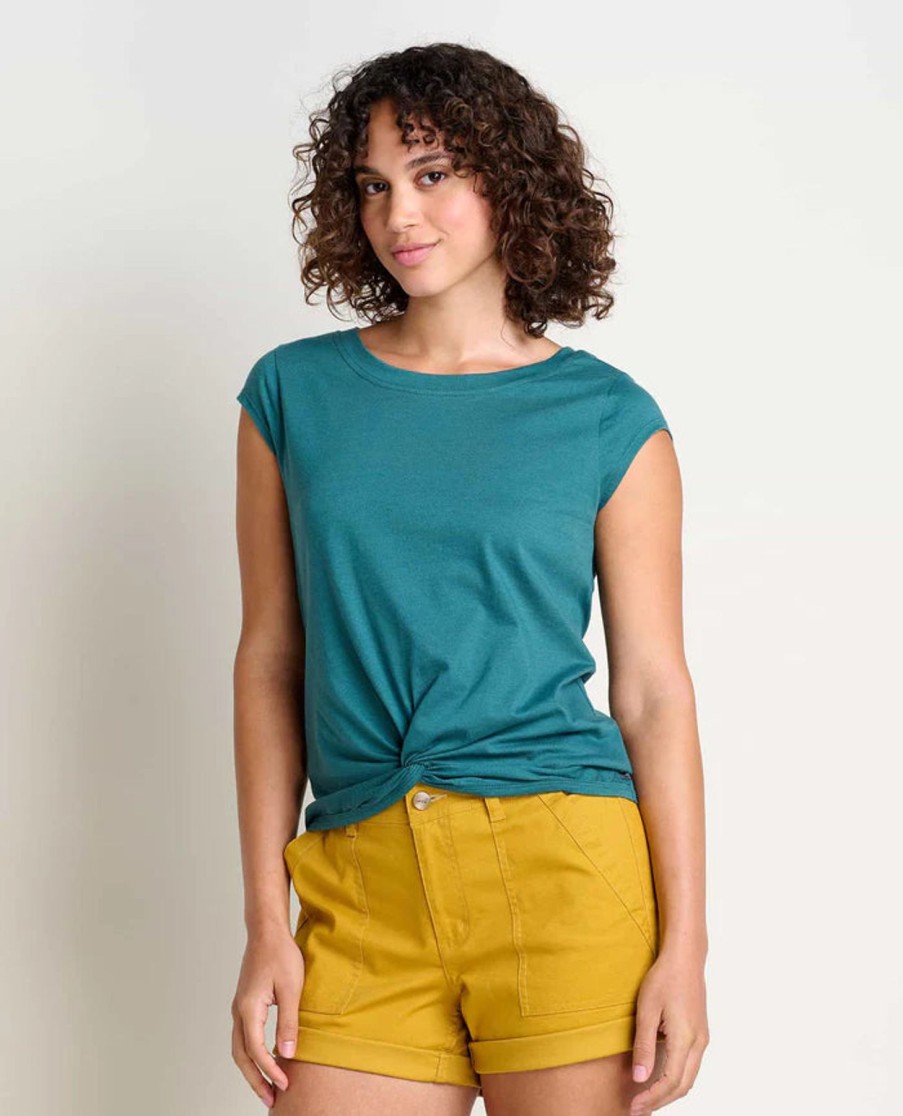 Women Toad&Co Shirts | W'S Anza Short Sleeve-Jasper