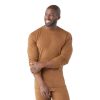 Men Smartwool | M'S Merino Classic Baselayer Crew-Fox Brown Heather