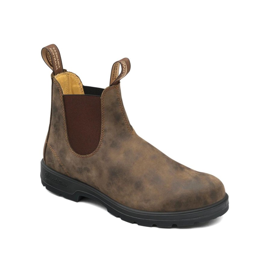 Men Blundstone Boots | Classic 585-Rustic Brown