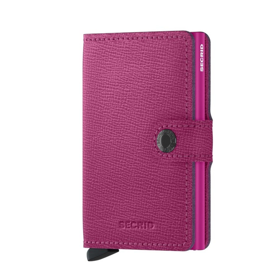 Women Secrid Wallets | Miniwallet-Crisple Fuchsia