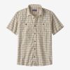 Men Patagonia Shirts | M'S Back Step Shirt -Renewal: Birch White