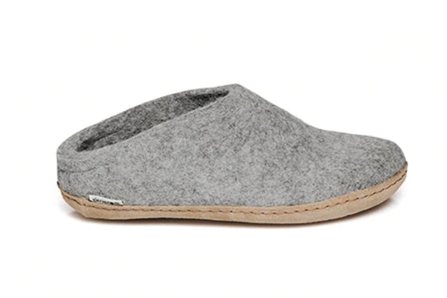 Men Glerups Slippers | Glerup Slipper-Grey