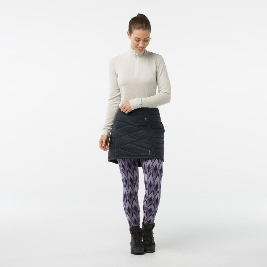 Women Smartwool Skirts | W'S Smartloft Zip Skirt- Black