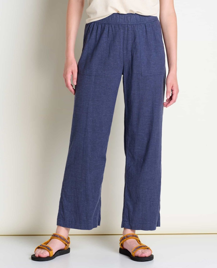 Women Toad&Co Pants | W'S Taj Hemp Pant-True Navy