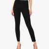 Women Kut Denim Pants | Donna High Rise Ankle Skinny-Raw Hem-Black