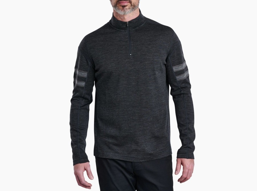 Men Kuhl Sweaters | M'S Kuhl Team Light 1/4 Zip-Smoke