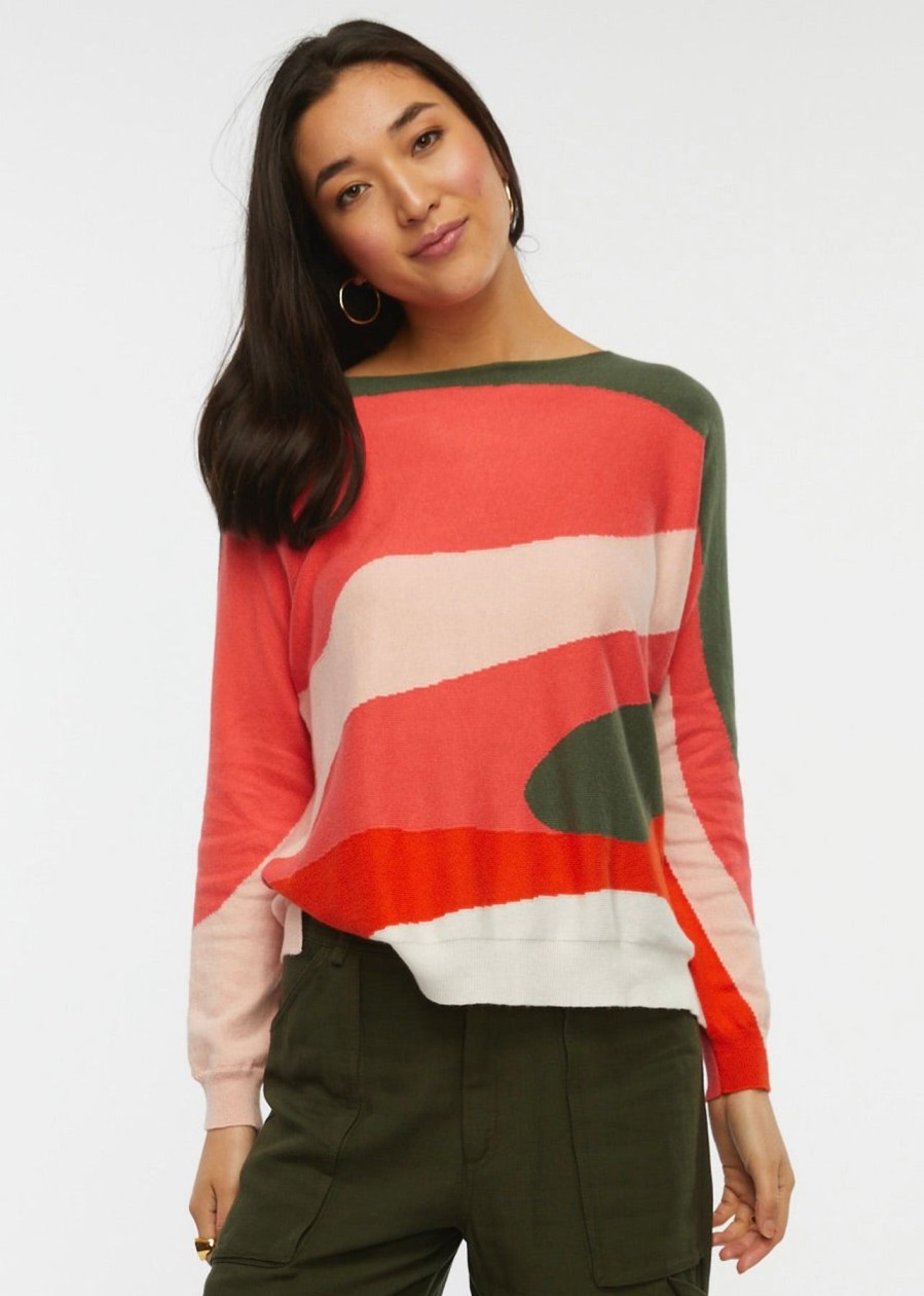 Women Zaket & Plover Sweaters | W'S Wave Sweater-Khaki