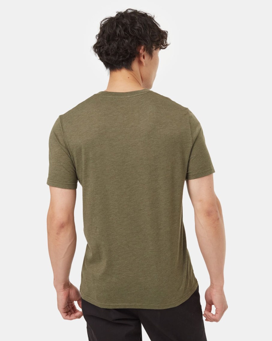 Men Ten Tree Shirts | M'S Classic T-Shirt- Olive Night/Green Heather