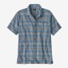 Men Patagonia Shirts | M'S A/C Shirt -Discovery: Light Plume Grey