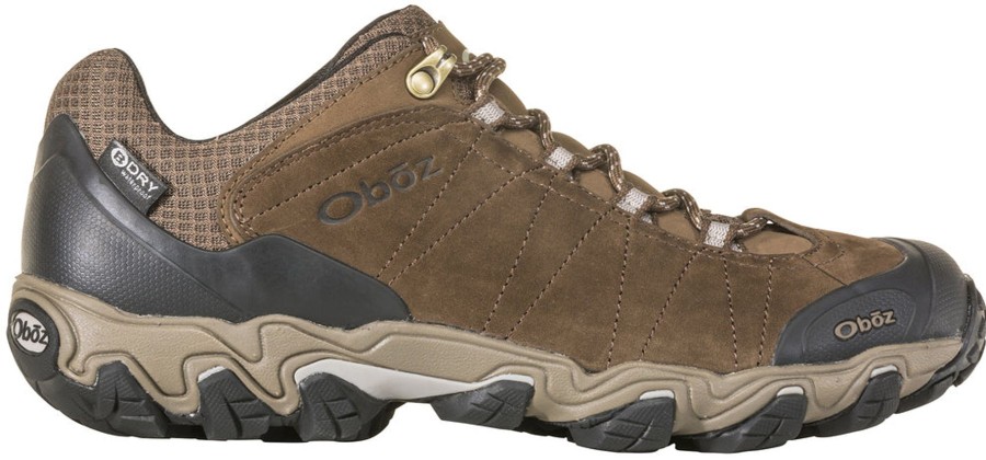 Men Oboz Shoes | M Bridger Low B-Dry-Canteen Brown