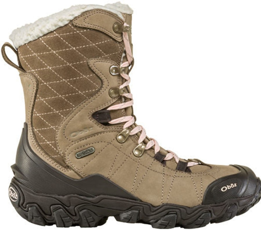 Women Oboz Boots | W'S Bridger 9" Wp-Brindle