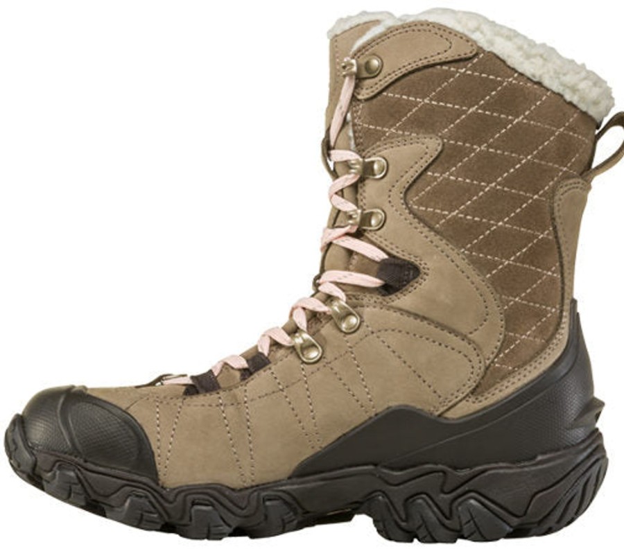 Women Oboz Boots | W'S Bridger 9" Wp-Brindle