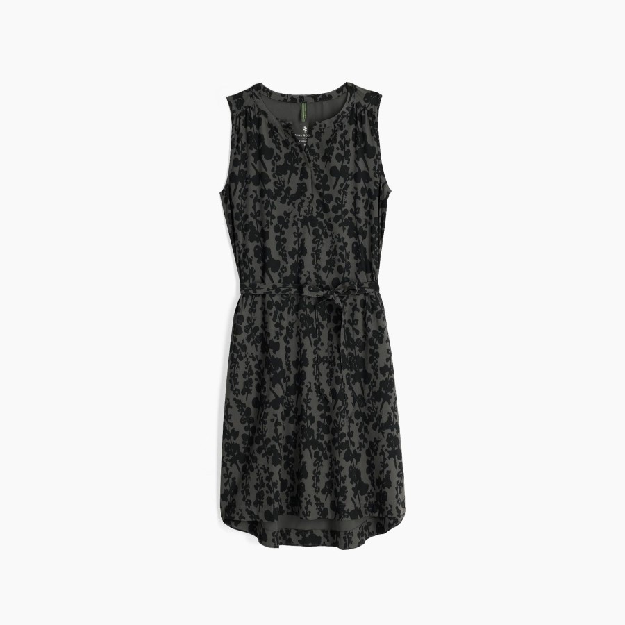 Women Royal Robbins | W'S Spotless Traveler Tank Dress- Ashphalt Alamere Print