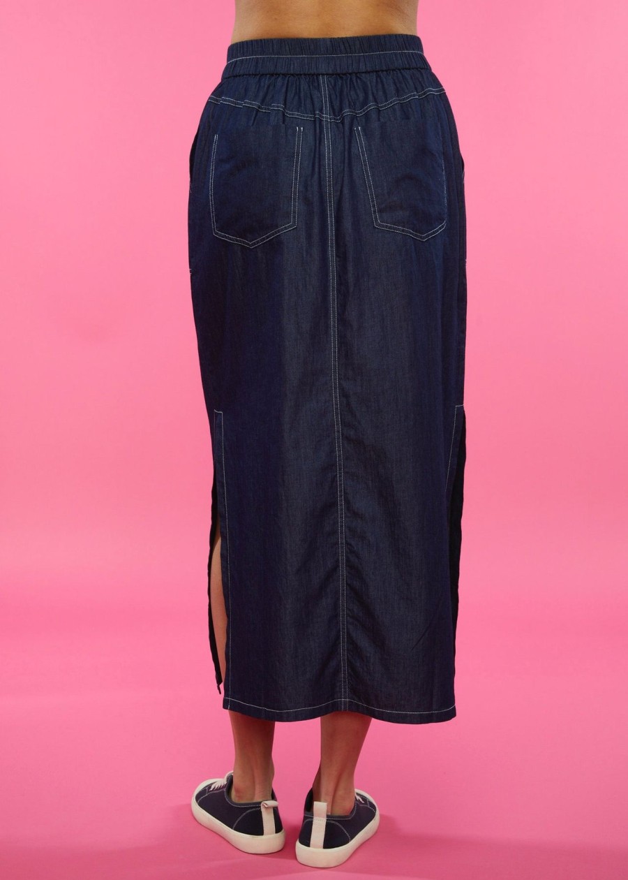 Women Zaket & Plover | W'S Denim Skirt-Denim