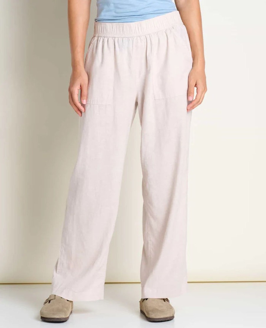 Women Toad&Co Pants | W'S Taj Hemp Pant-Oatmeal