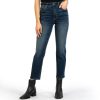 Women Kut Denim Pants | Elizabeth High Rise Fab Ab Straight-Resounding