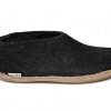 Men Glerups Slippers | Glerup Shoe-Charcoal