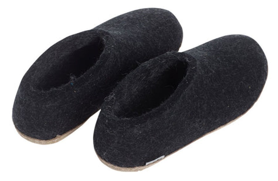 Men Glerups Slippers | Glerup Shoe-Charcoal