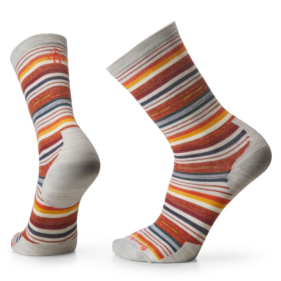 Women Smartwool Socks | W'S Everyday Margarita Crew Sock-Ash