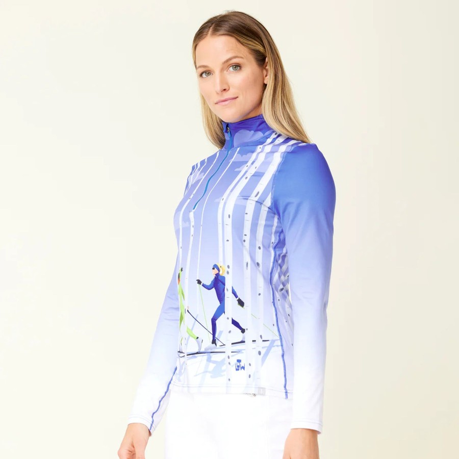 Women Krimson and Klover | W'S Aspen Journey Top-Blue