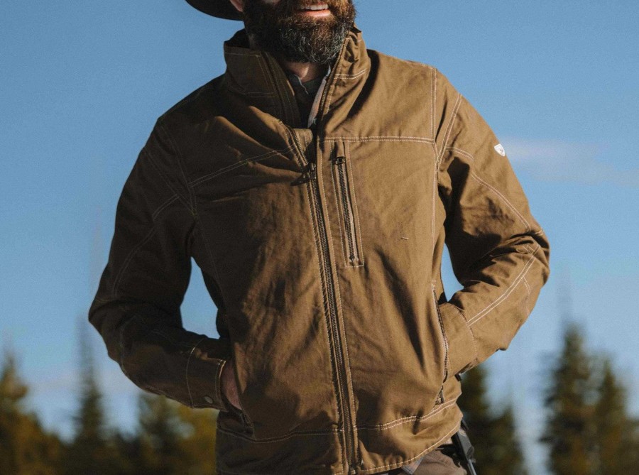 Men Kuhl Jackets | M'S Burr Jacket-Khaki