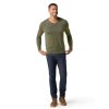 Men Smartwool Sweaters | M'S Sparwood Vneck-North Wood Heather Moss