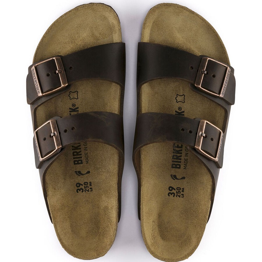 Women Birkenstock Sandals | Arizona Oiled Leather-Habana