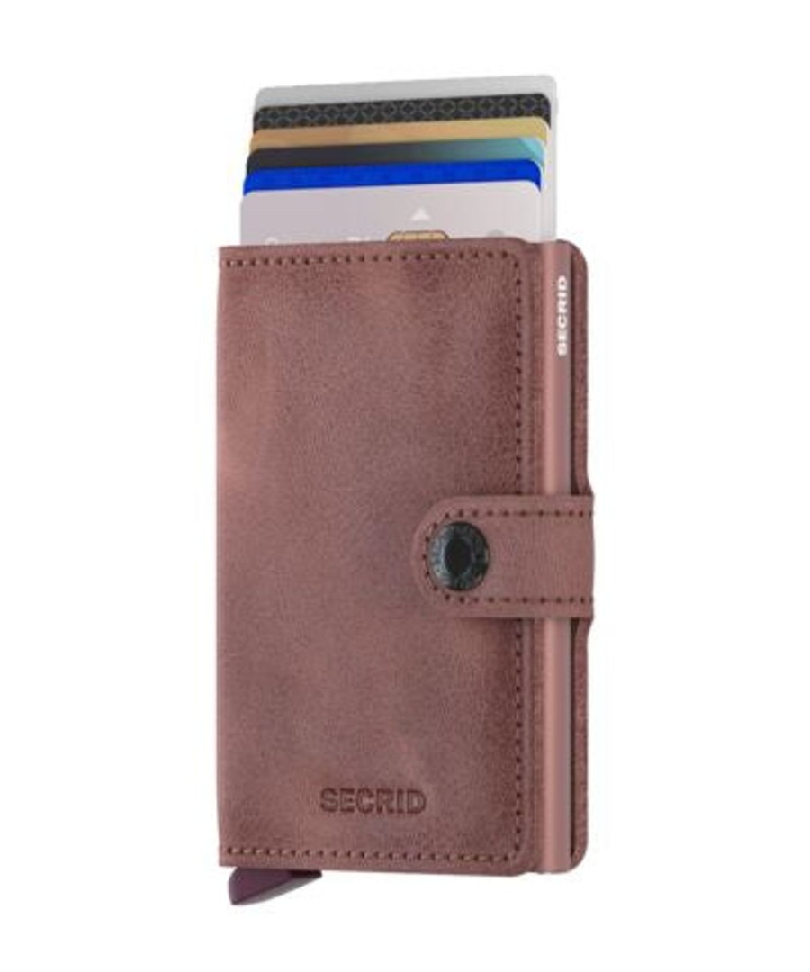 Women Secrid Wallets | Miniwallet-Vintage Mauve