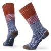 Women Smartwool Socks | W'S Everyday Popcorn Socks- Green Purple