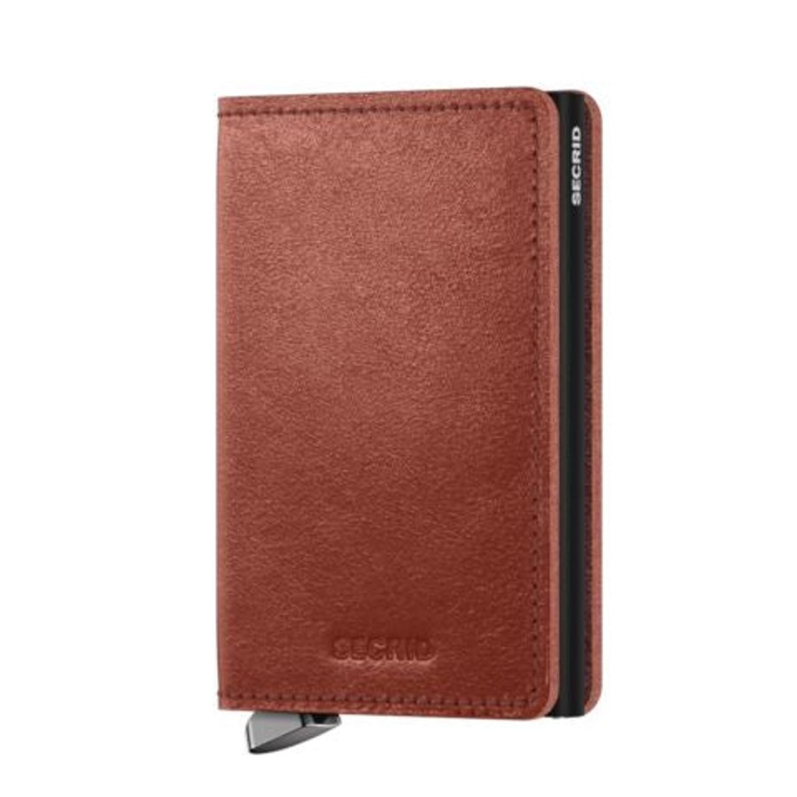 Women Secrid Wallets | Slimwallet -Basco Brown