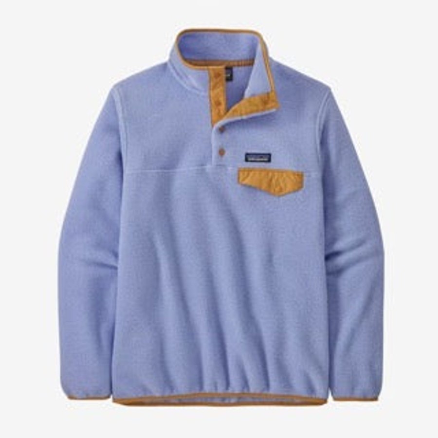 Women Patagonia Sweaters | W'S Lightweight Synchilla® Snap-T® Fleece Pullover -Pale Periwinkle