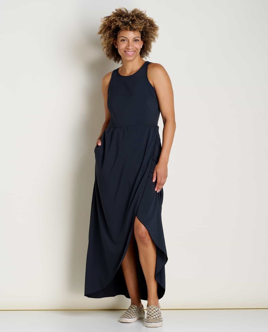 Women Toad&Co | W'S Sunkissed Maxi Dress- Black