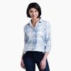 Women Kuhl Shirts | W'S Kamila Flannel-Glacier