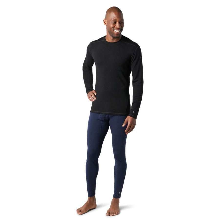 Men Smartwool Shirts | M'S Merino Classic Baselayer Crew-Black