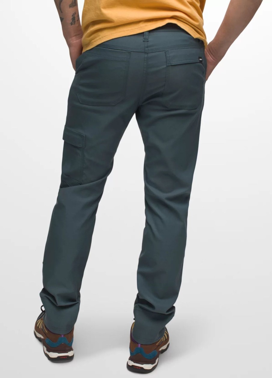 Men PrAna Pants | M'S Stretch Zion Slim Pant-Grey Blue