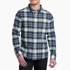 Men Kuhl Sweaters | M'S Law Flannel -Mineral Ice