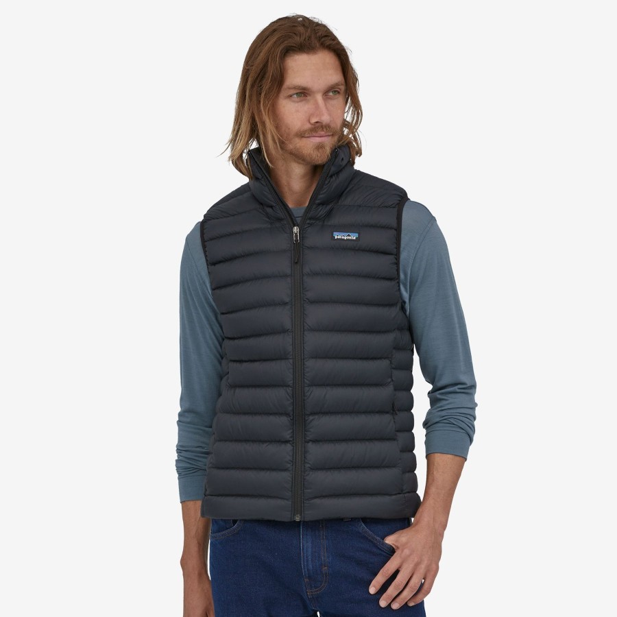 Men Patagonia Jackets | M'S Down Sweater Vest-Black