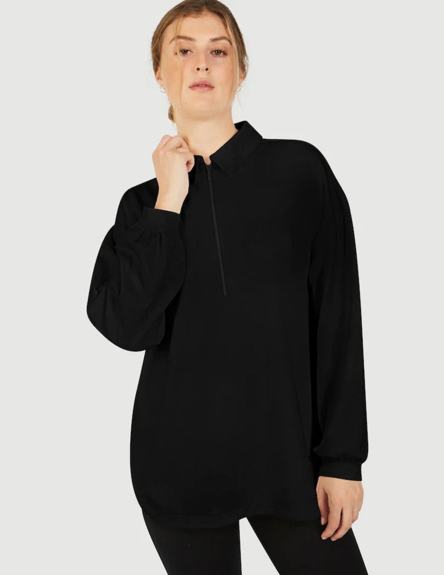 Women FIG Shirts | W'S Madeira Long Top-Black