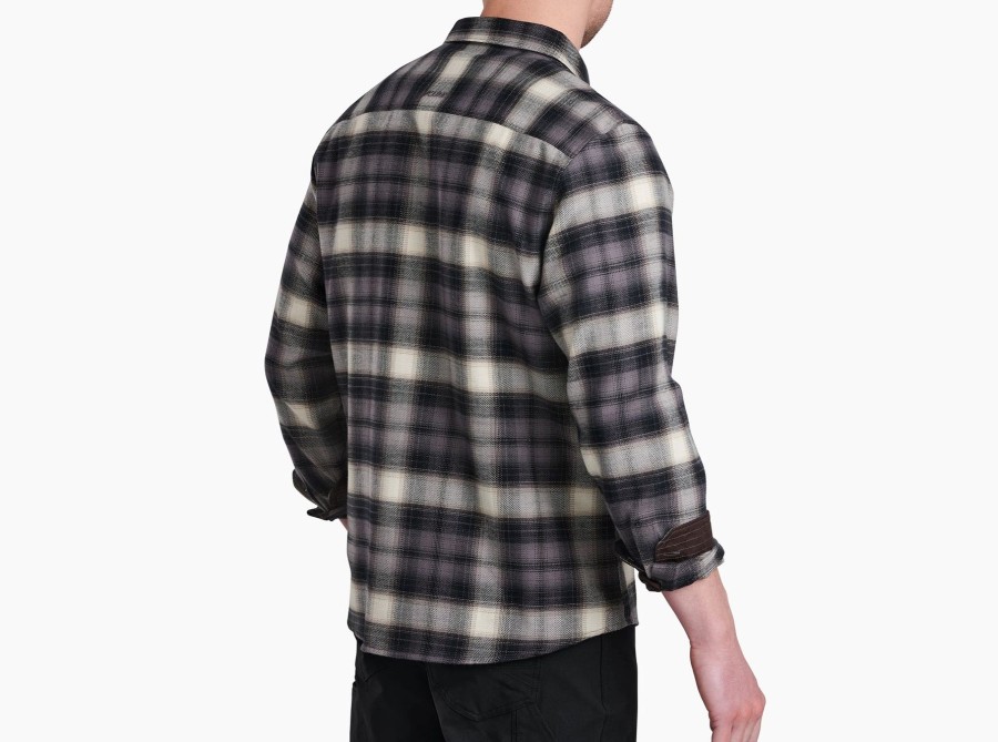 Men Kuhl Shirts | M'S Law Flannel-Black Sand