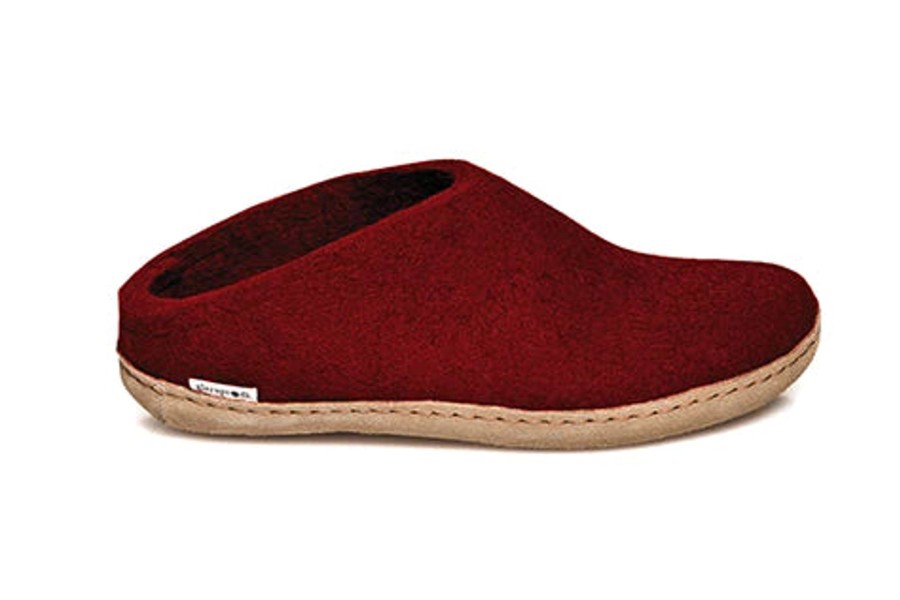 Men Glerups Slippers | Glerup Slipper-Red