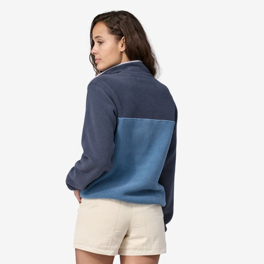 Women Patagonia Sweaters | W'S Lightweight Synchilla® Snap-T® Fleece Pullover -Utility Blue