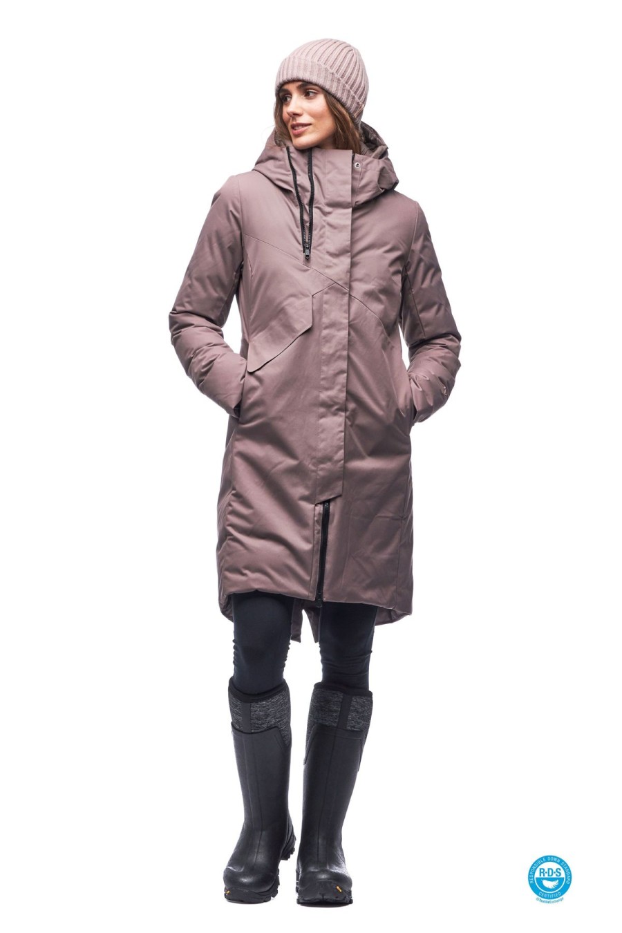 Women Indyeva Parkas | W'S Matka Iv Rds Parka-Peppercorn