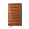 Women Secrid Wallets | Slimwallet-Emboss Lines Cognac