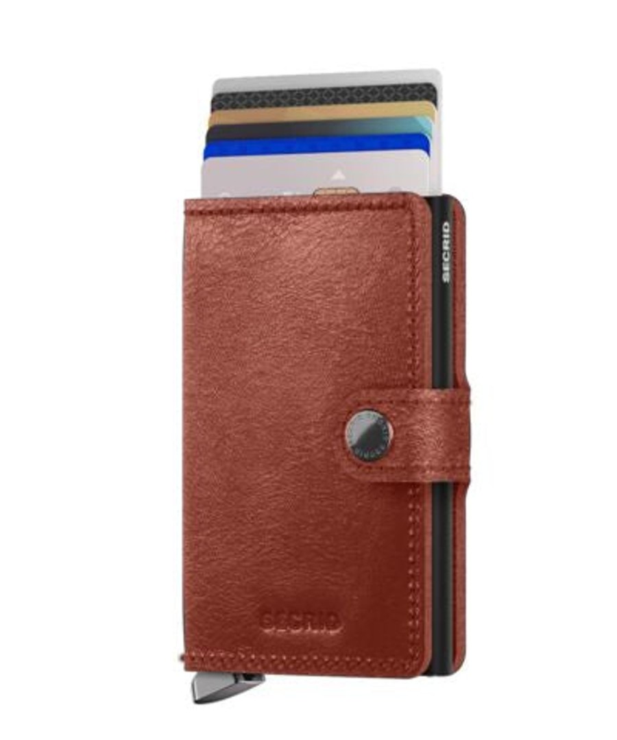 Women Secrid Wallets | Mini Wallet -Basco Brown