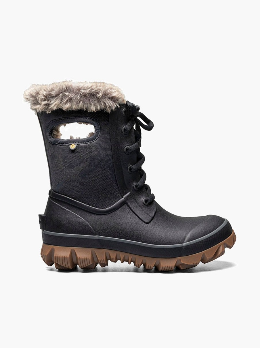 Women BOGS Boots | W'S Arcata-Black Camo