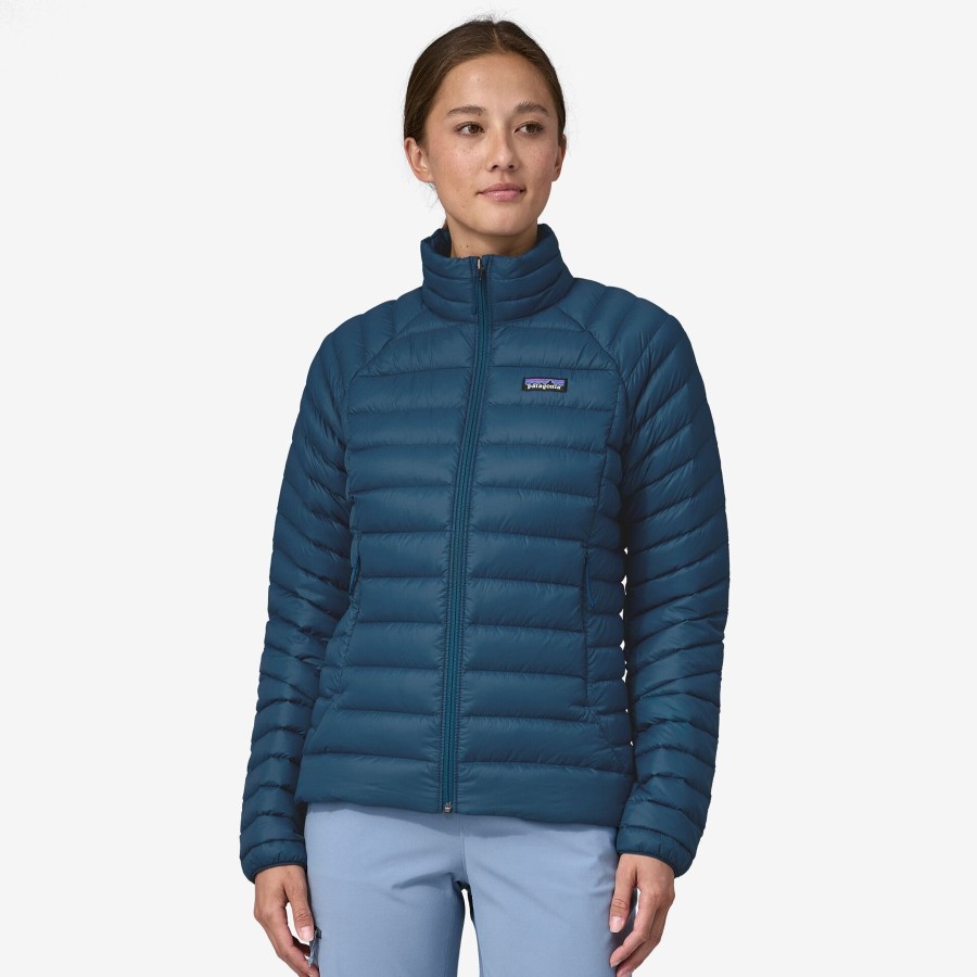 Women Patagonia Jackets | W'S Down Sweater Jacket-Lagom Blue