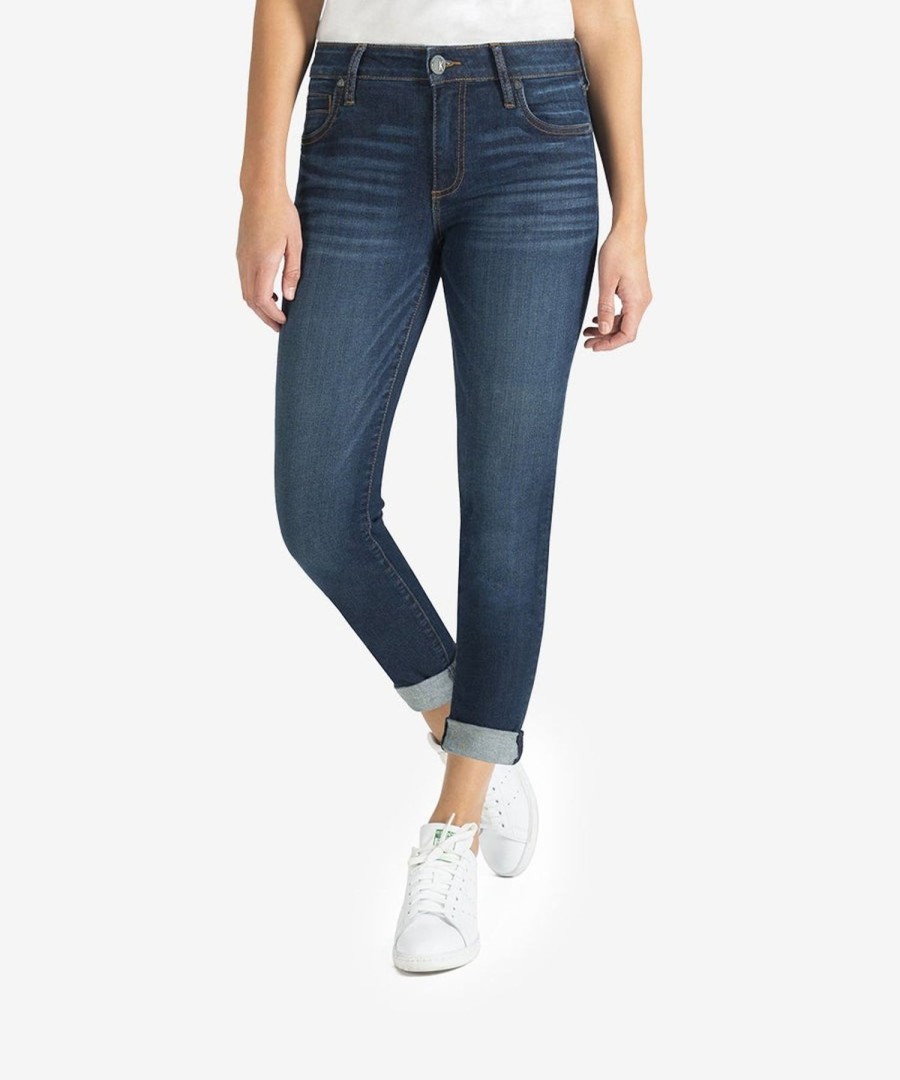 Women Kut Denim Pants | Catherine Boyfriend-Abelia Wash