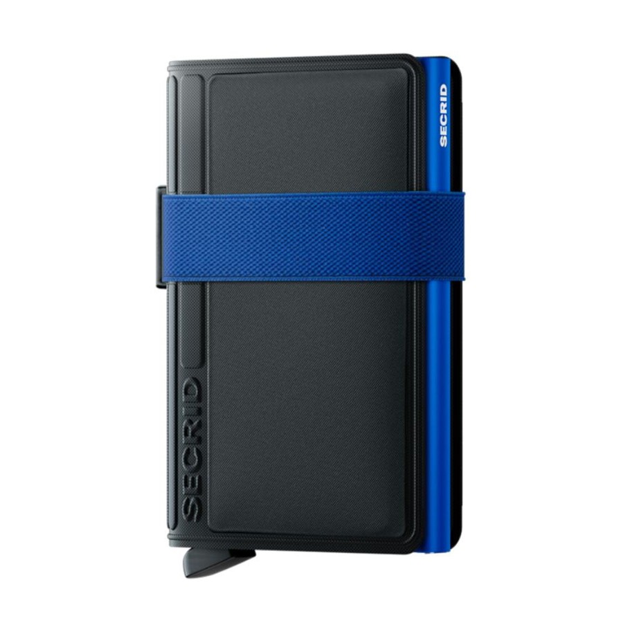 Women Secrid Wallets | Bandwallet-Tpu Black-Cobalt