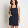 Women Toad&Co | W'S Livvy Racer Back Dress-Black