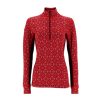 Women Kari Traa | Rose Half Zip Baselayer-Rouge